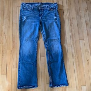 Suki Slim Boot Silver Jeans Co